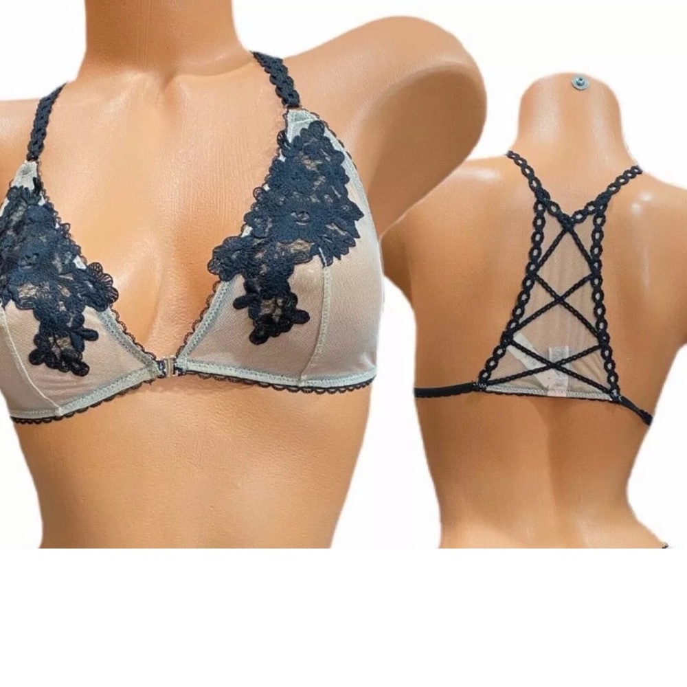Victoria's Secret Dream Angels Floral Embroidered  Bralette